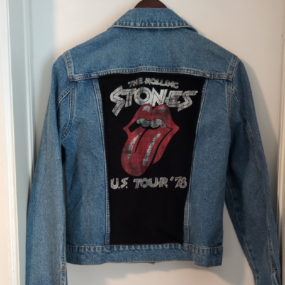 Rolling Stones Jean Jacket
